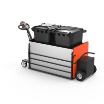 Mülltonnen-schlepper elektrisch